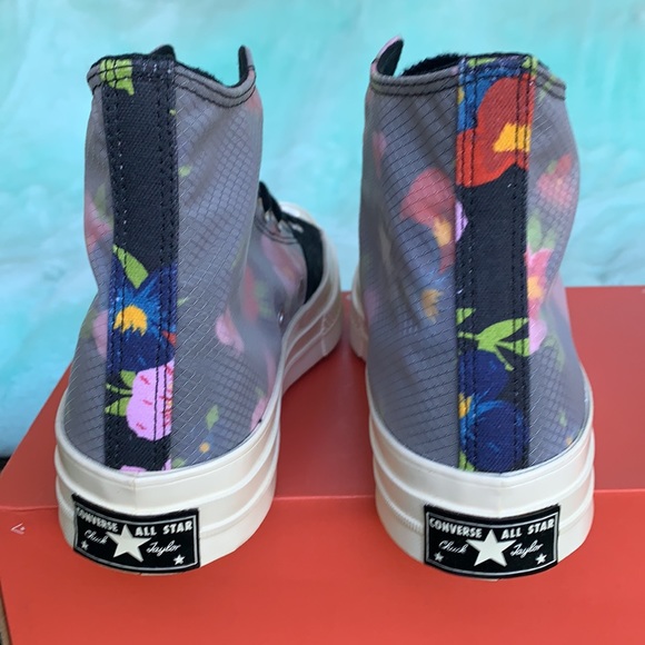 CONVERSE CHUCK 70 HI BLACK/EGRET/EGRET WMNS - Picture 10 of 16